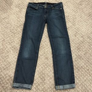 PAIGE SKYLINE CROP JEANS